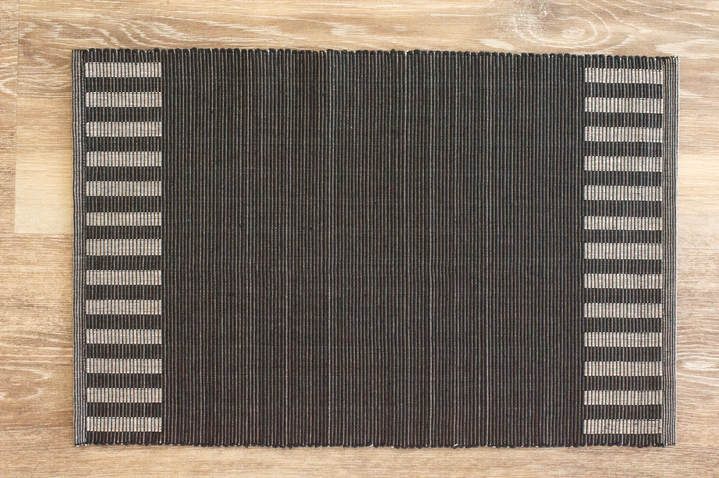 Kalum Black Striped Placemat - Set of 2