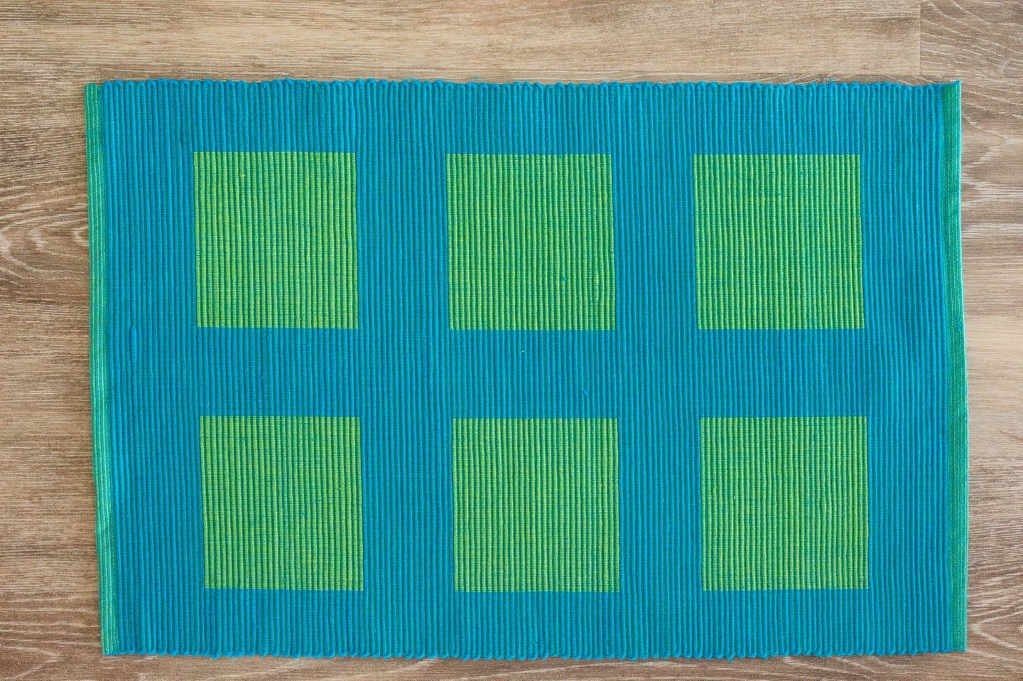 Triton Blue and Green Placemats - Set of 2